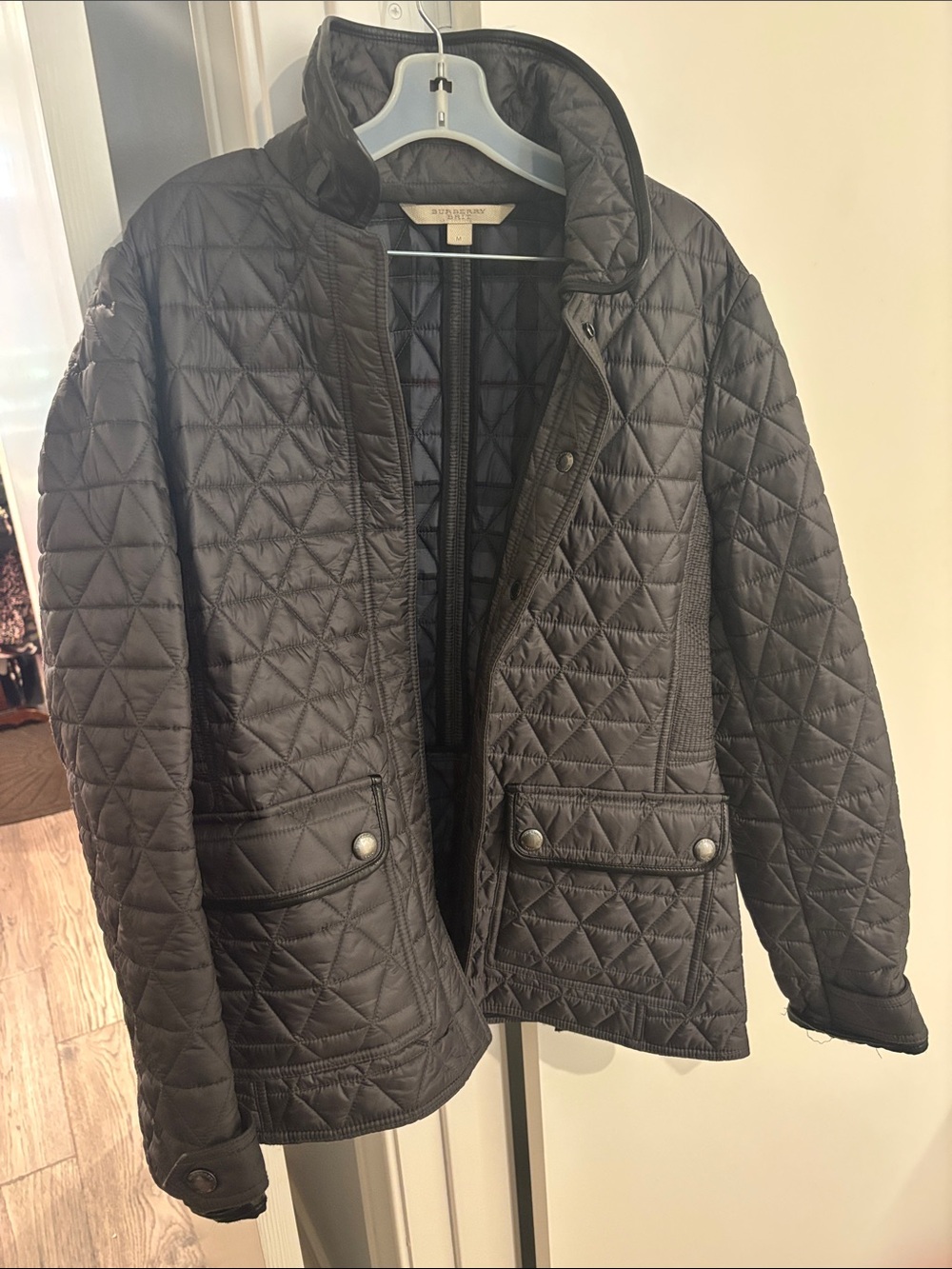 Burberry Quilted Black Puffer Jacket